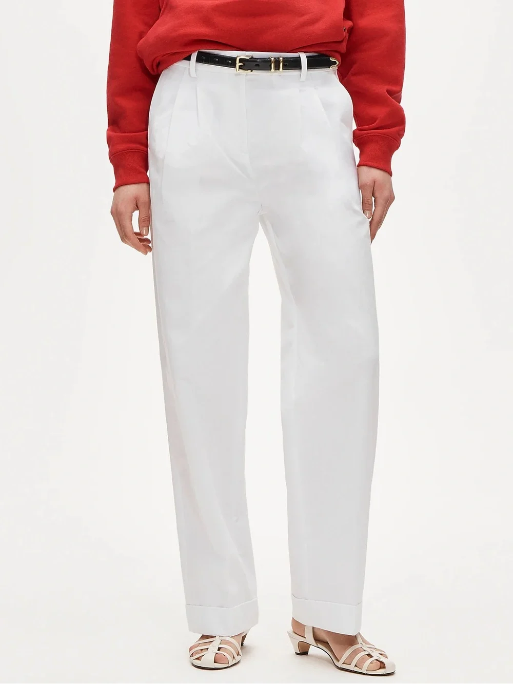 J Crew Wide-leg pleated pant